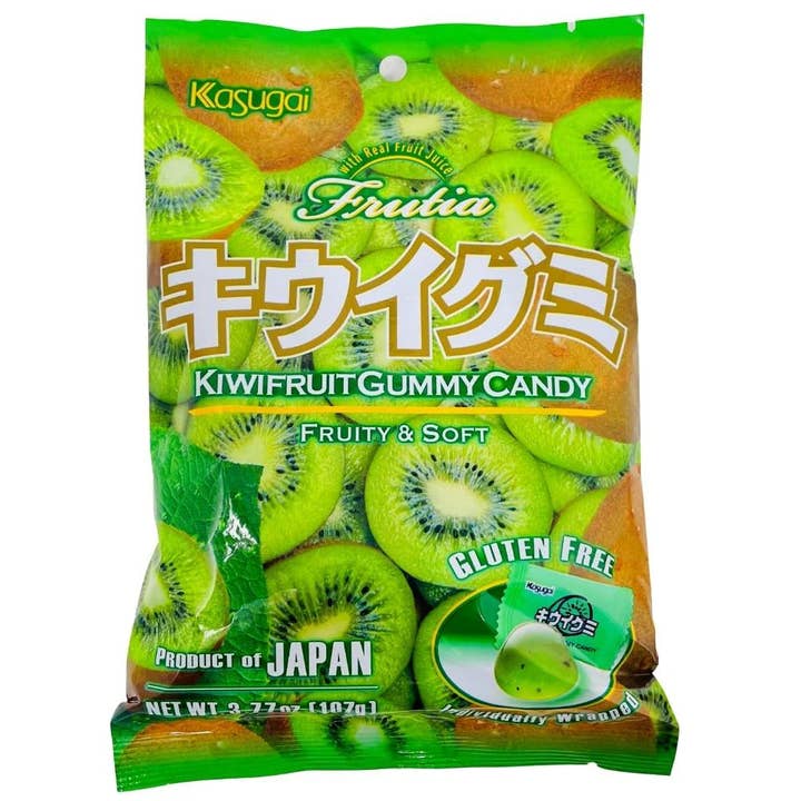 Global Bite Co - Wholesale Gummy - Kasugai Gummy Kiwi (Japan)