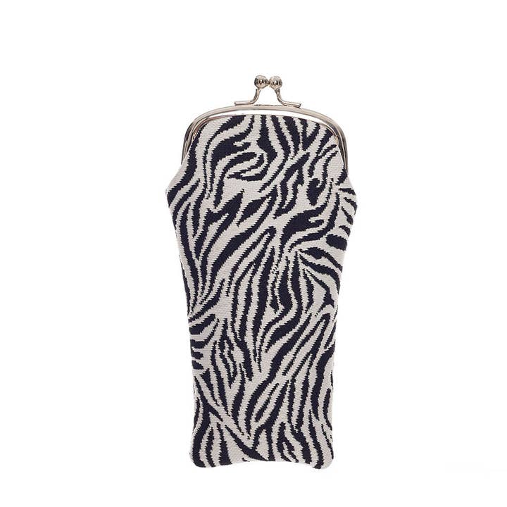 SignareArt - Wholesale Eyewear Cases & Holders - Women's - GPCH-ZEBRA | Zebra Glasses Pouch