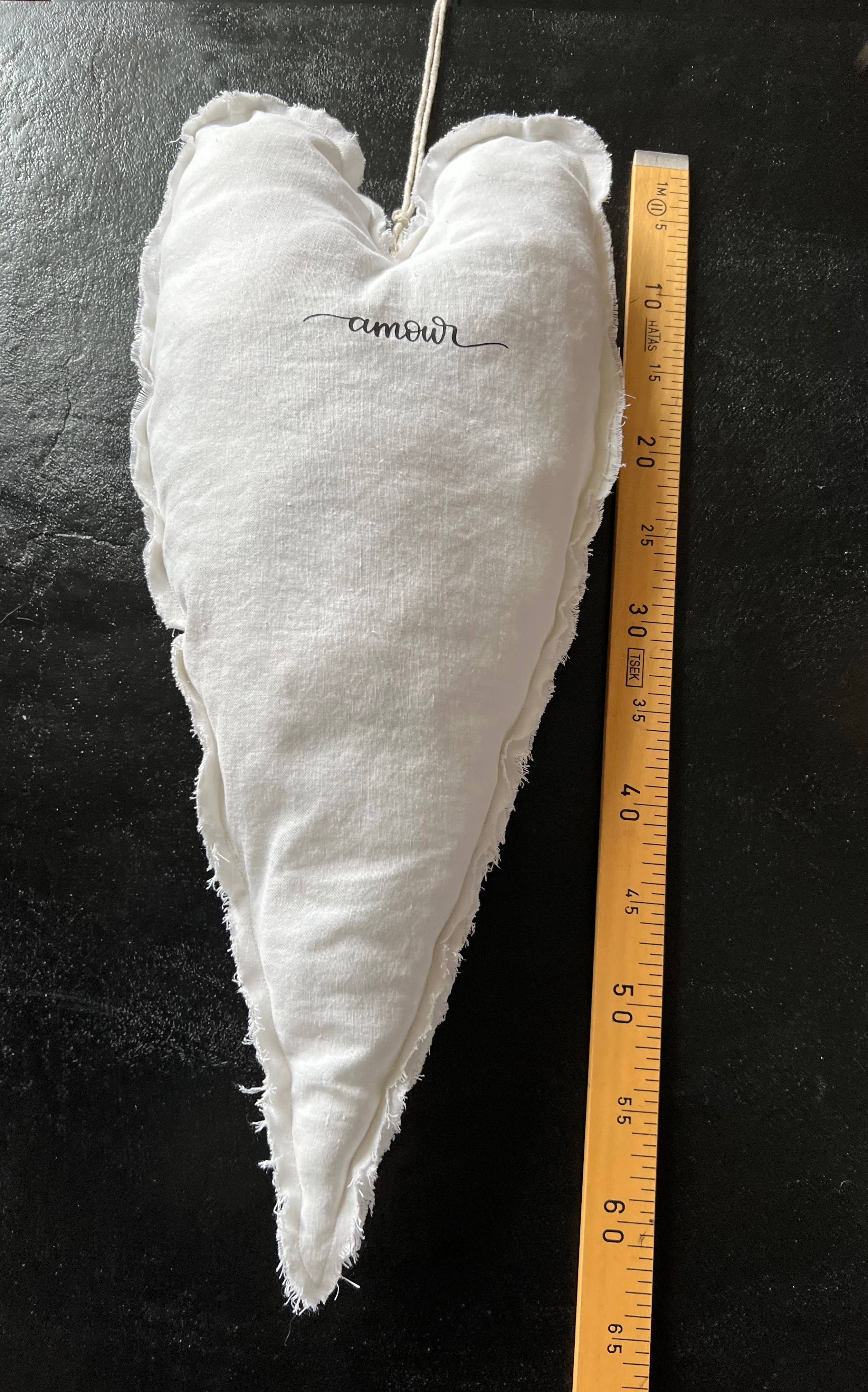 La marquisette - Wholesale Ornament - Decorative hanging heart with original message1