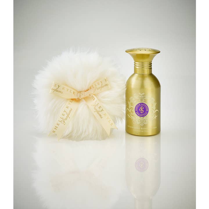 Shelley Kyle - Vendita all'ingrosso Set bagno e corpo - Set di confezione regalo in polvere di lavanda francese1