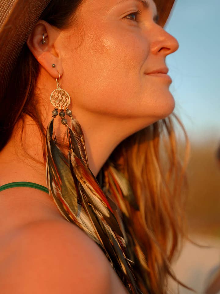 Goddess Earrings - Mixed Color for wholesale by Spirit Luminous