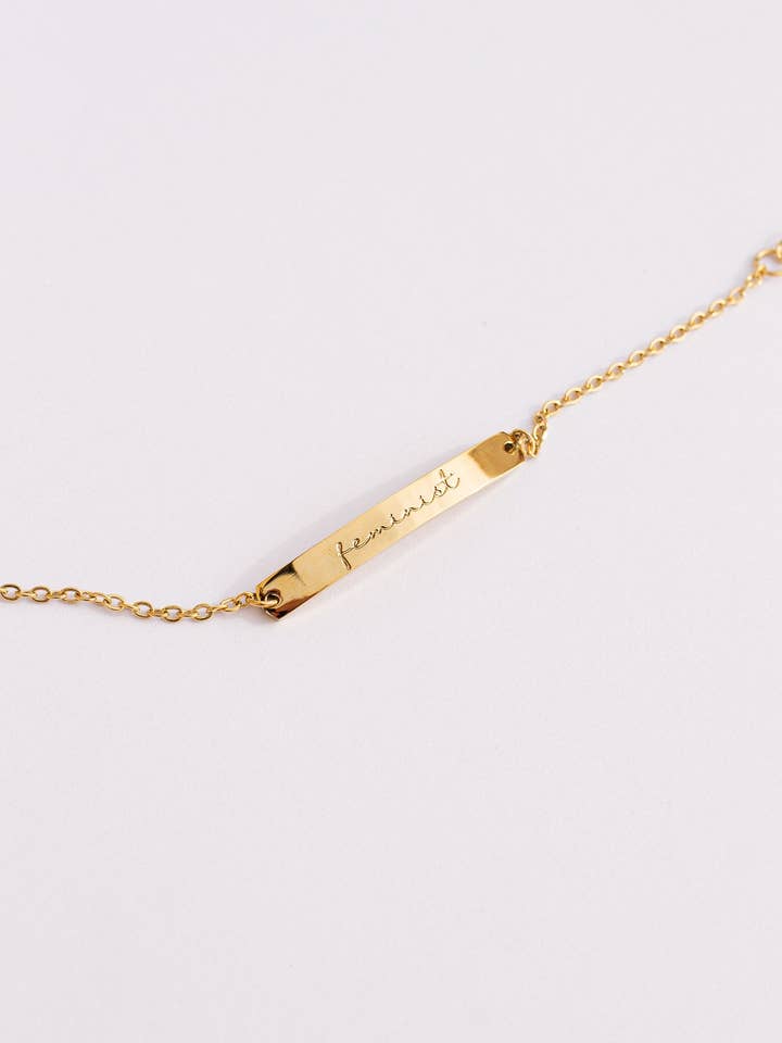 Feminist Armband für den Großhandel von Rose and Clay