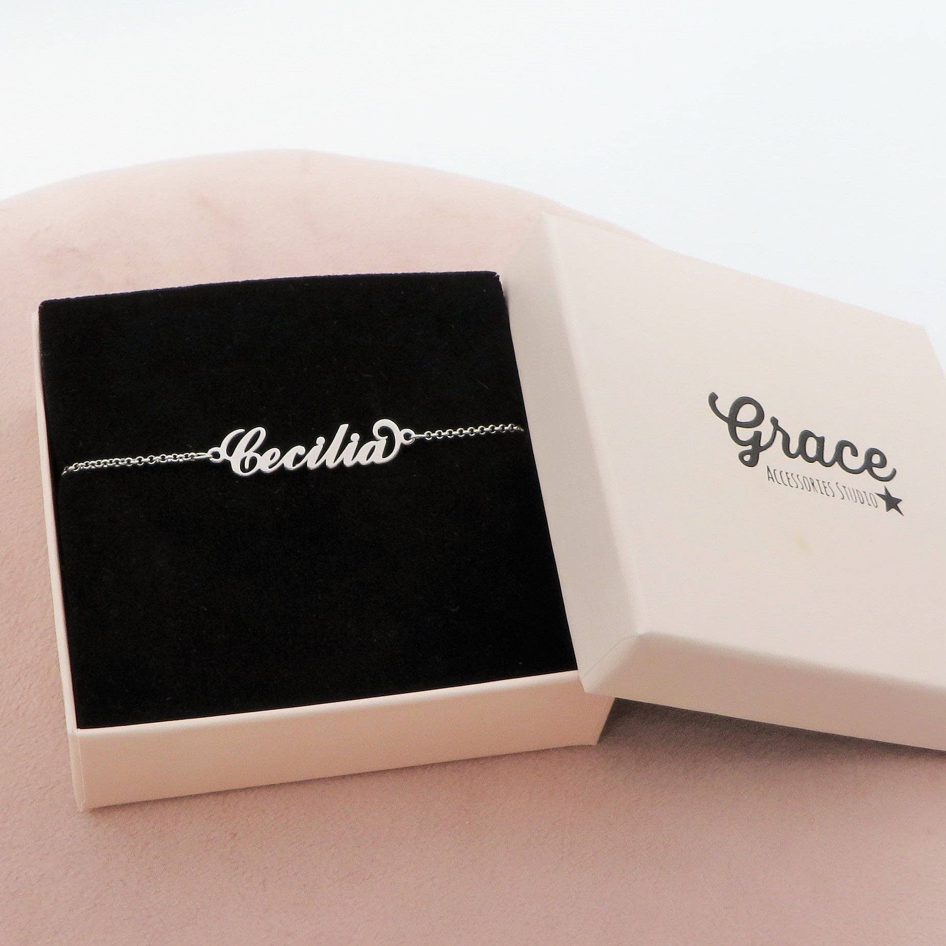 Daemon srls - Wholesale Charm/Dangle Bracelet - YOUR NAMES ~ Bracciale / Cavigliera NOMI Personalizzati in Acciaio Inossidabile 316L3