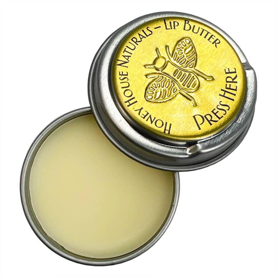 Honey House Naturals - Wholesale Lip Balm - Lip Butter TIN - NEW Pop Top Tin - Individual2