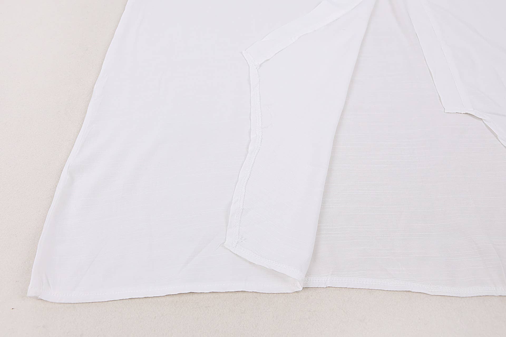 Rosa Clothing - Vente Cache-maillot – femme - Robe de plage maxi à manches évasées et fente plongeante15