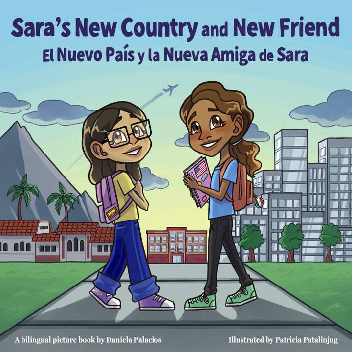 Le nouveau pays et la nouvelle amie de Sara/El nuevo país y la nueva amiga de Sara pour la vente par Para KIDS!
