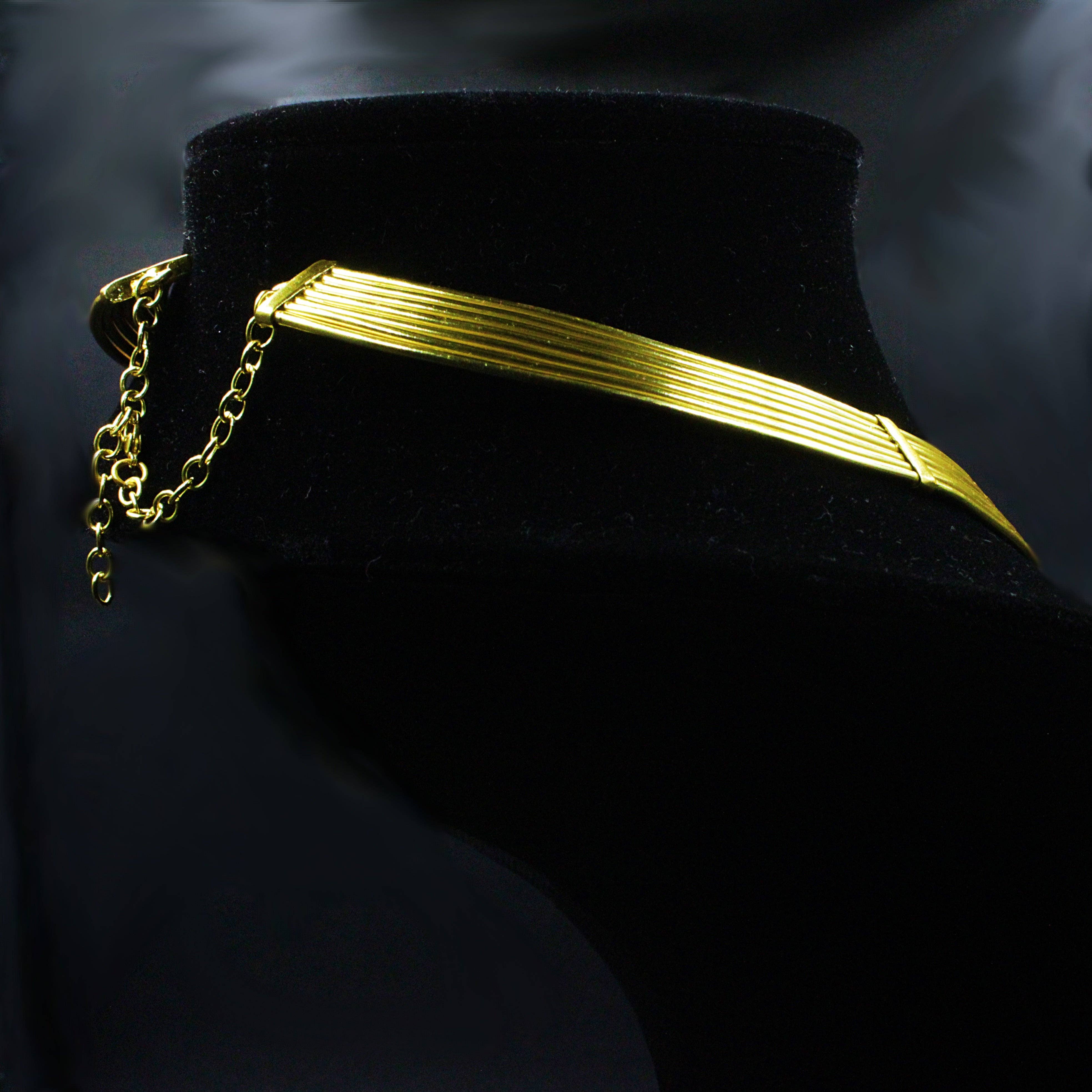 LA MAR - Wholesale Choker/Collar - VALQUIRIA choker gold-plated7