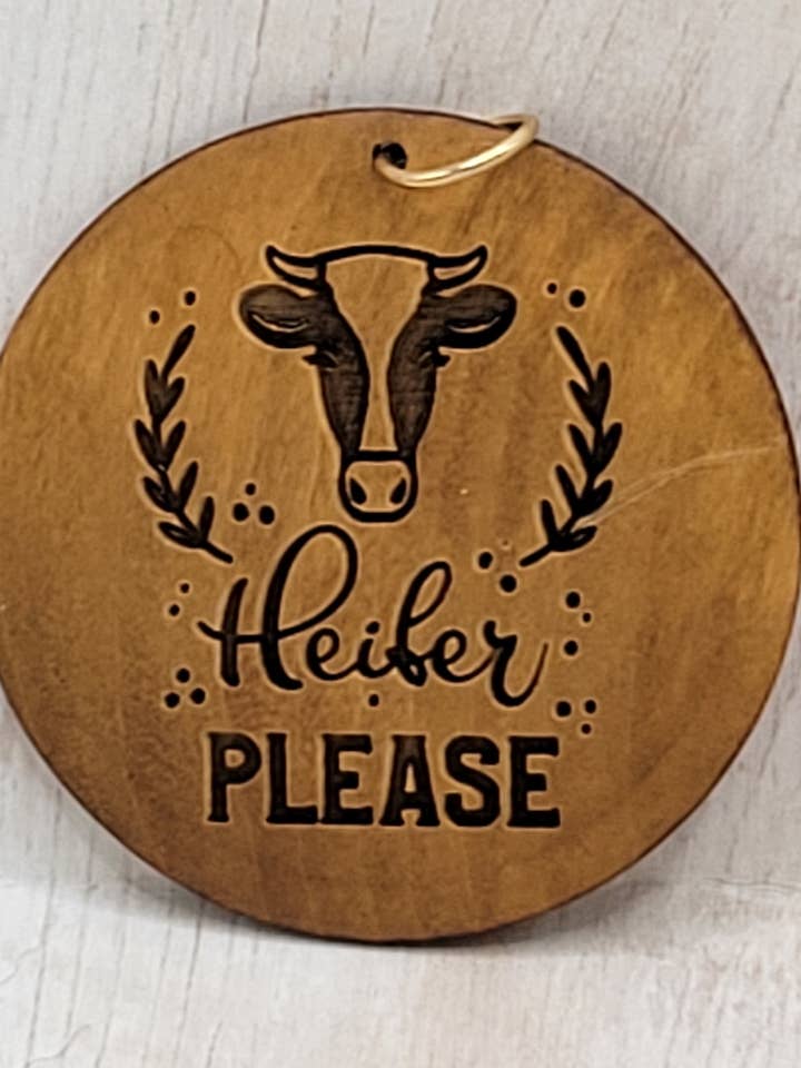 Disc - Heifer Please for wholesale by The Wristlet Bar