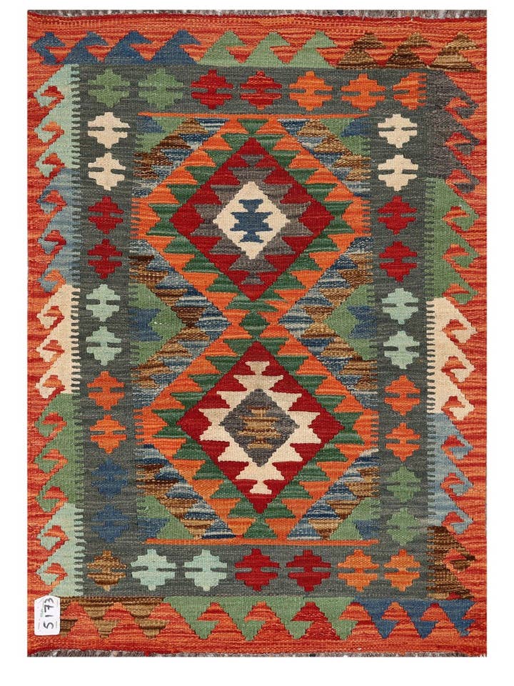 Maimana Afghanistan Kilim Rug - 121 x 86 cm for wholesale by Imaco Rugs