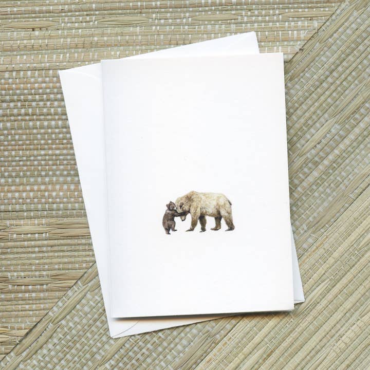 Carte de vœux « No Peeking » pour la vente par Paintings For Hummingbirds