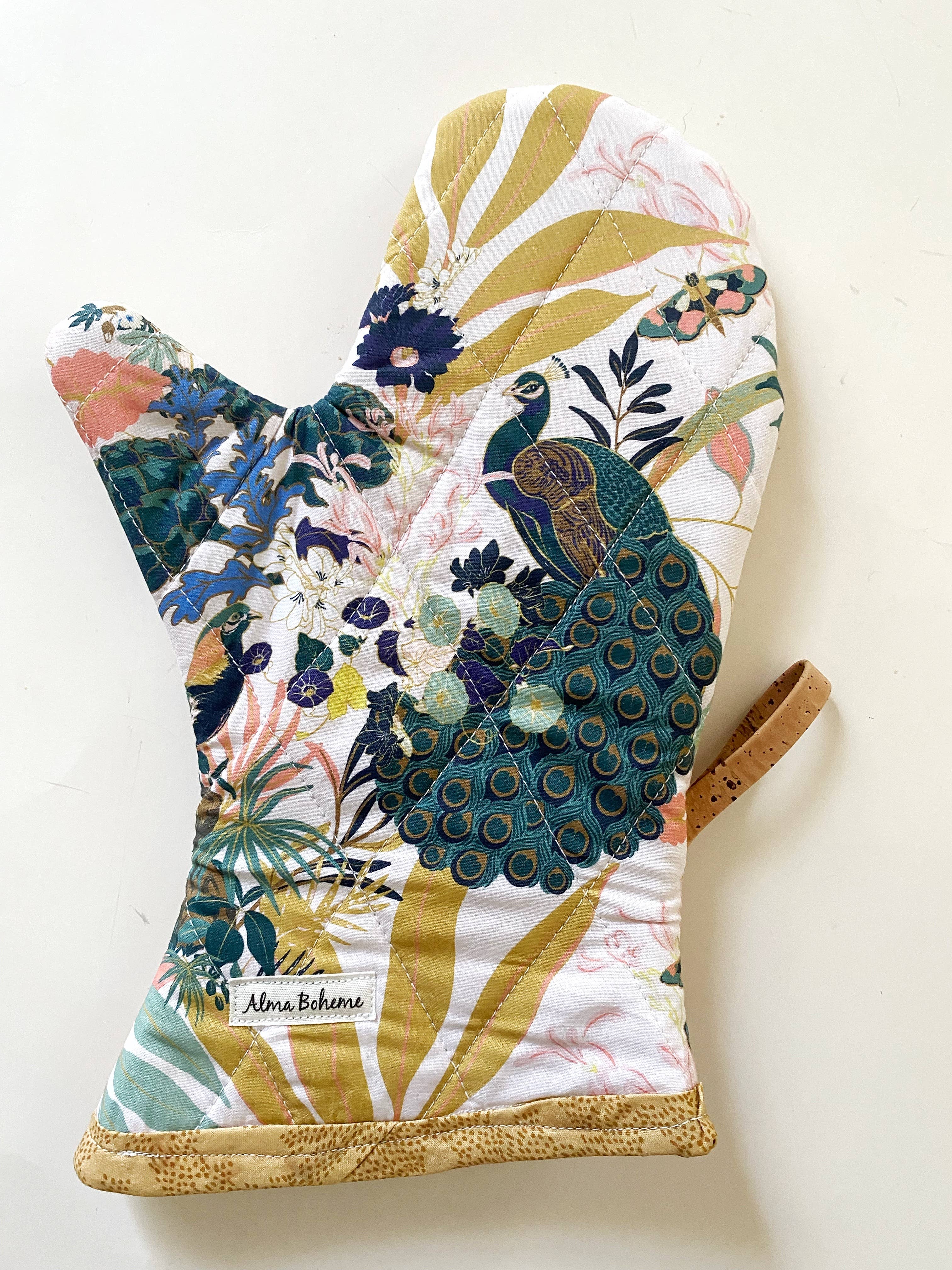 Alma Boheme Handmade - Venta al por mayor Manoplas para horno/ollas - Manopla de horno de corcho y algodón31