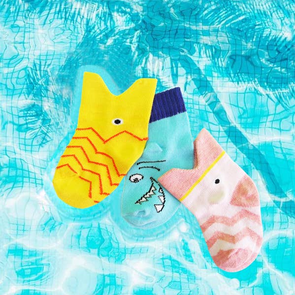 Sockmate / www.sockmate.store - Venta al por mayor Calcetines - Niños y bebés - Calcetines para bebé en 3D, calcetines a granel con estampado animal, colores y tamaños aleatorios11