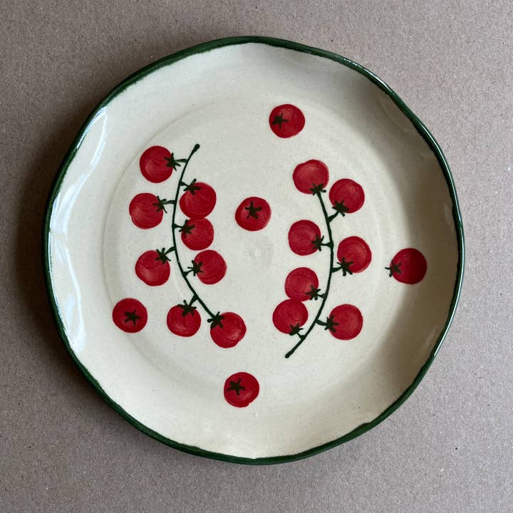 Lunch/saladebord met kerstomaten voor wholesale door Ninth House Goods