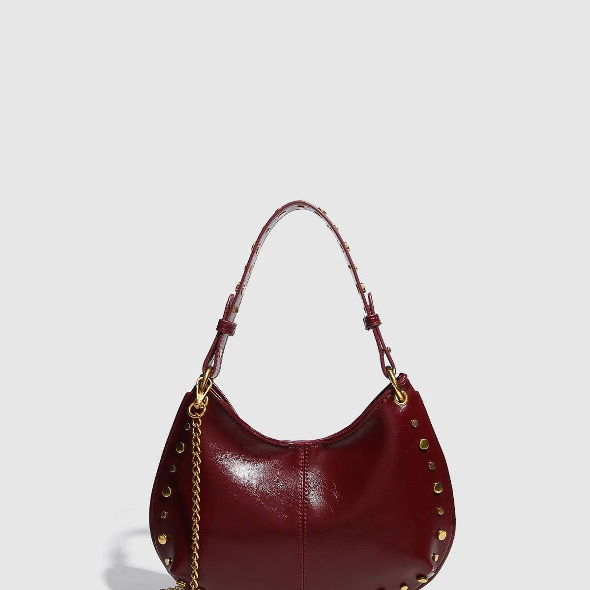 ACCITY - Wholesale Shoulder Bag - Women's - Trendy Studded Boston Shoulder & Handbag_CWAB57137