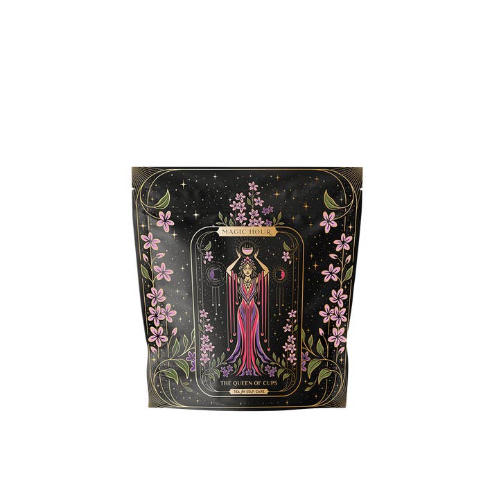 Magic Hour - Wholesale Loose Tea - The Queen of Cups: Hibiscus-Vanilla-Berry Tea for Balance & Heart Health3