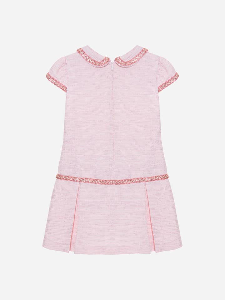 Patachou - Wholesale Dress - Baby - Girls pink dress with bow1