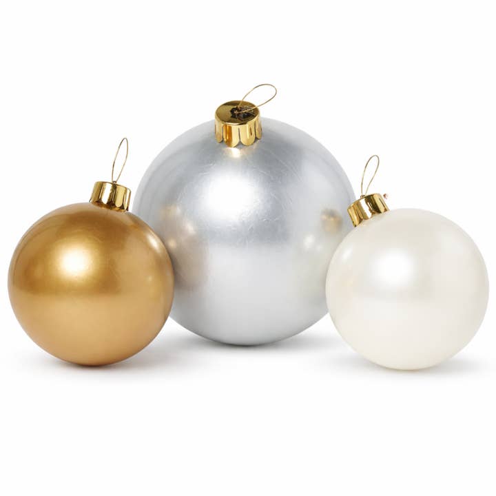 Metallisches Set aus 3 für den Großhandel von Holiball