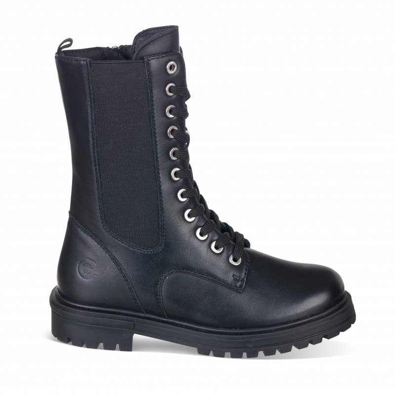 Chetto - Vendita all'ingrosso Stivali - Bambini - LINEA ELECTRA - STIVALE MILITARE CON ELASTICO IN PELLE1