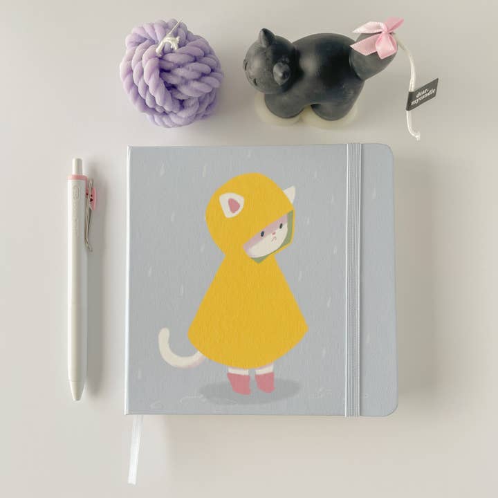 Carnet de croquis de chat pluvieux pour la vente par goyangii