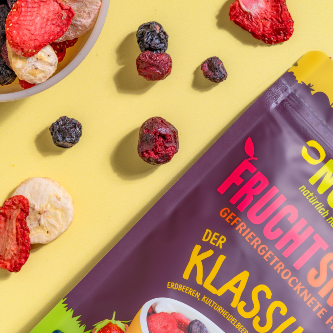 NutriPur - Wholesale Dried/Dehydrated Fruit - Freeze-dried fruits The classic, 25g3