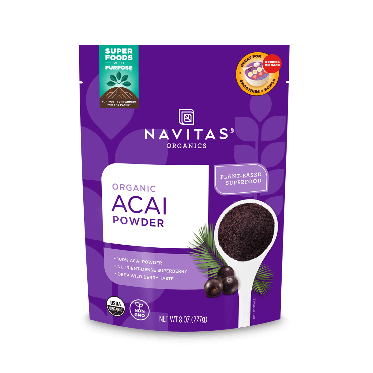 Navitas Organics – Proteína/Superalimento em pó por atacado – Açaí em pó2