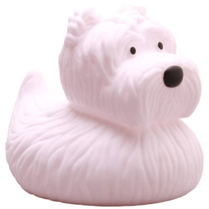 Duckshop - Wholesale Bath Toy - Baby - Westie Rubber Duck - Dog - Rubber Duck