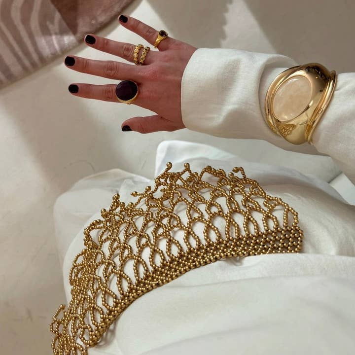 Woonder - Wholesale Cuff Bracelet - Moon Quartz Bracelet3