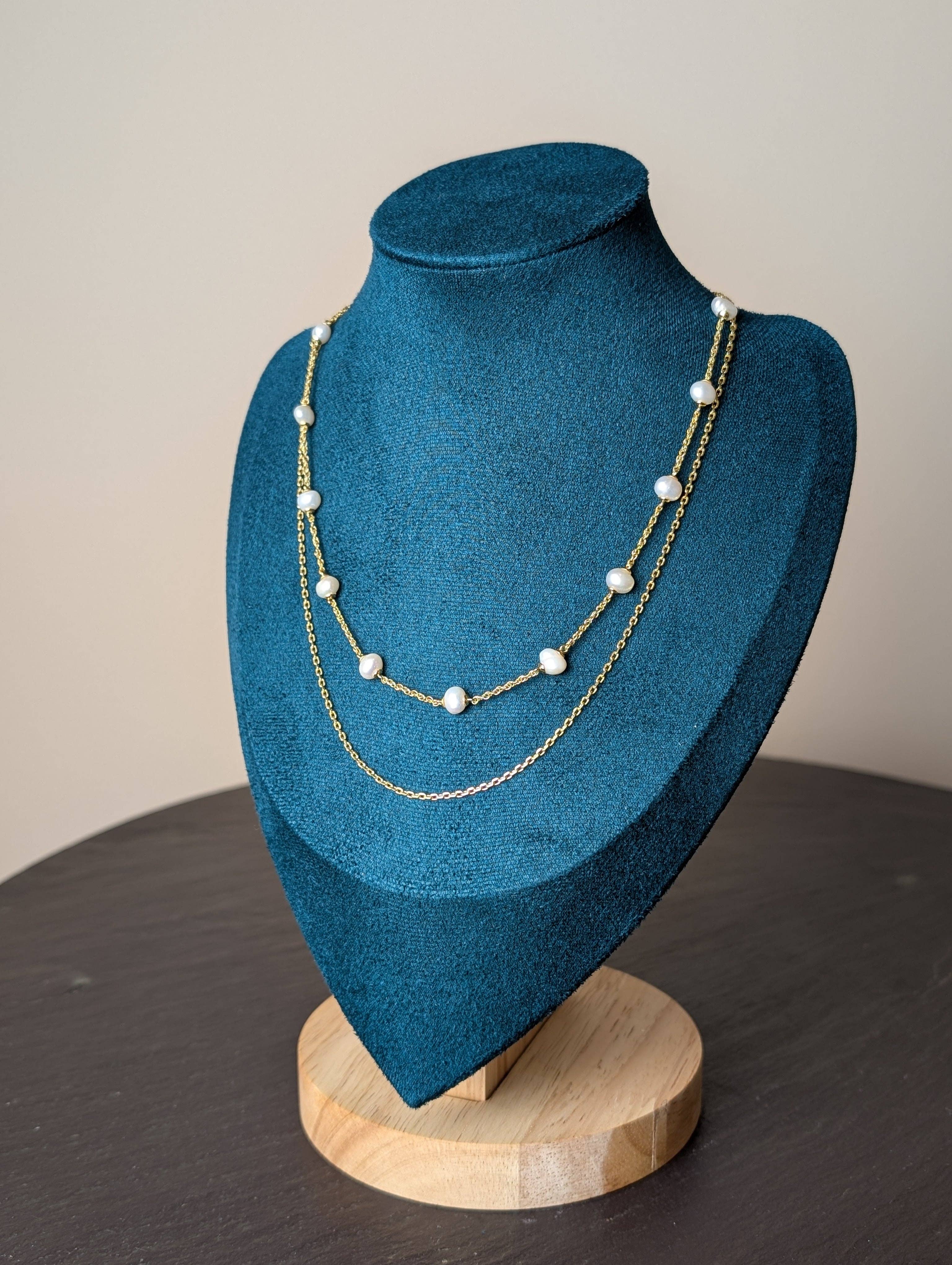 Nudie Jewellery Ltd - Wholesale Beaded/Pearl Necklace - Maris Necklace4