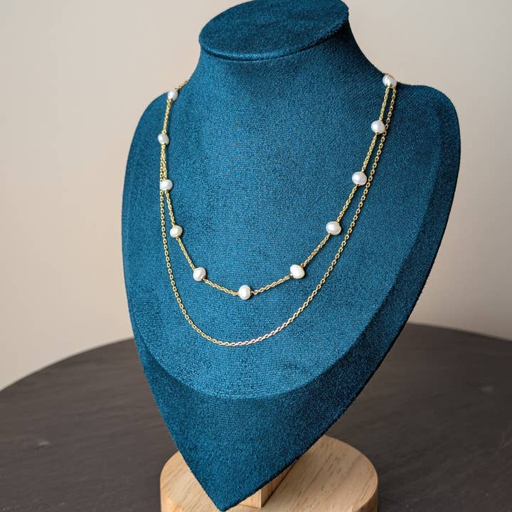 Nudie Jewellery Ltd - Wholesale Beaded/Pearl Necklace - Maris Necklace4