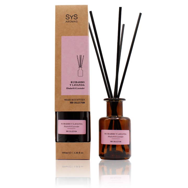 Mikado Rabarber och Lavendel luftfräschare 100ml 1991 för wholesale av Laboratorio SYS