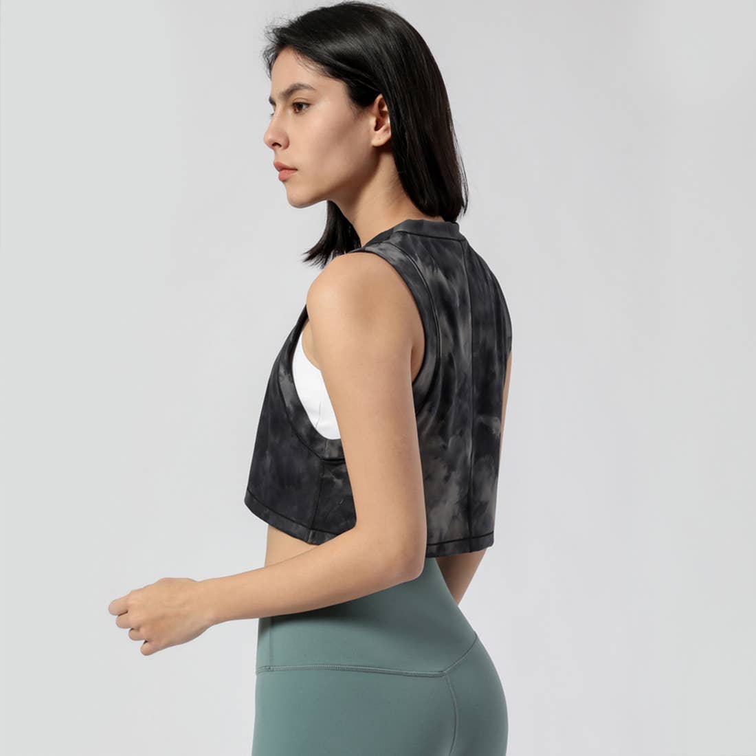 Sodalemon - Wholesale Athletic Top - Women's - Women Fitness Yoga Loose Elastic Sport Tank Top8