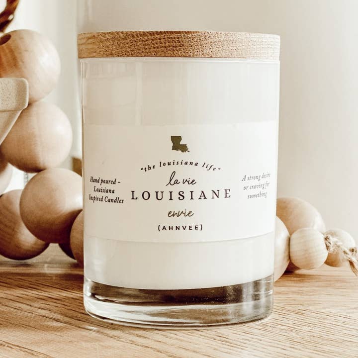 La Vie Louisiane - Wholesale Jar/Filled Candle - La Vie Louisiane
ENVIE - 12oz Jar0