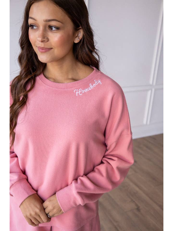So Snuggly Pink Overload Lounge Wear Set for wholesale on Faire