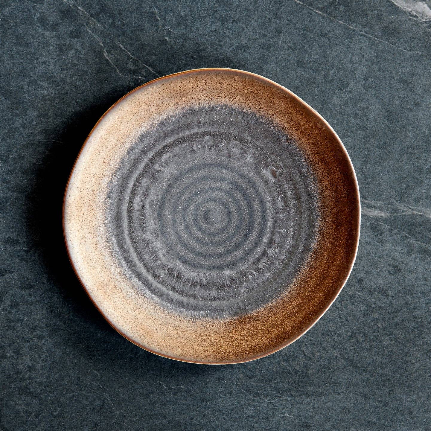 Stone  Lain - Wholesale Salad Plate - Akita Stoneware Salad Plate - Copper0