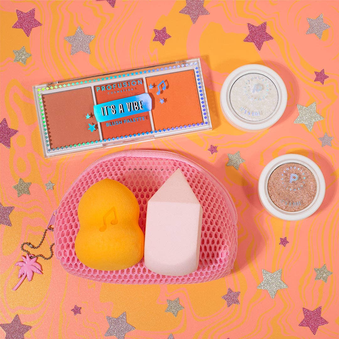 Profusion Cosmetics UK – wholesale Makeup highlighter – IT'S A VIBE | ADMIT ONE HIGHLIGHTER DUO3