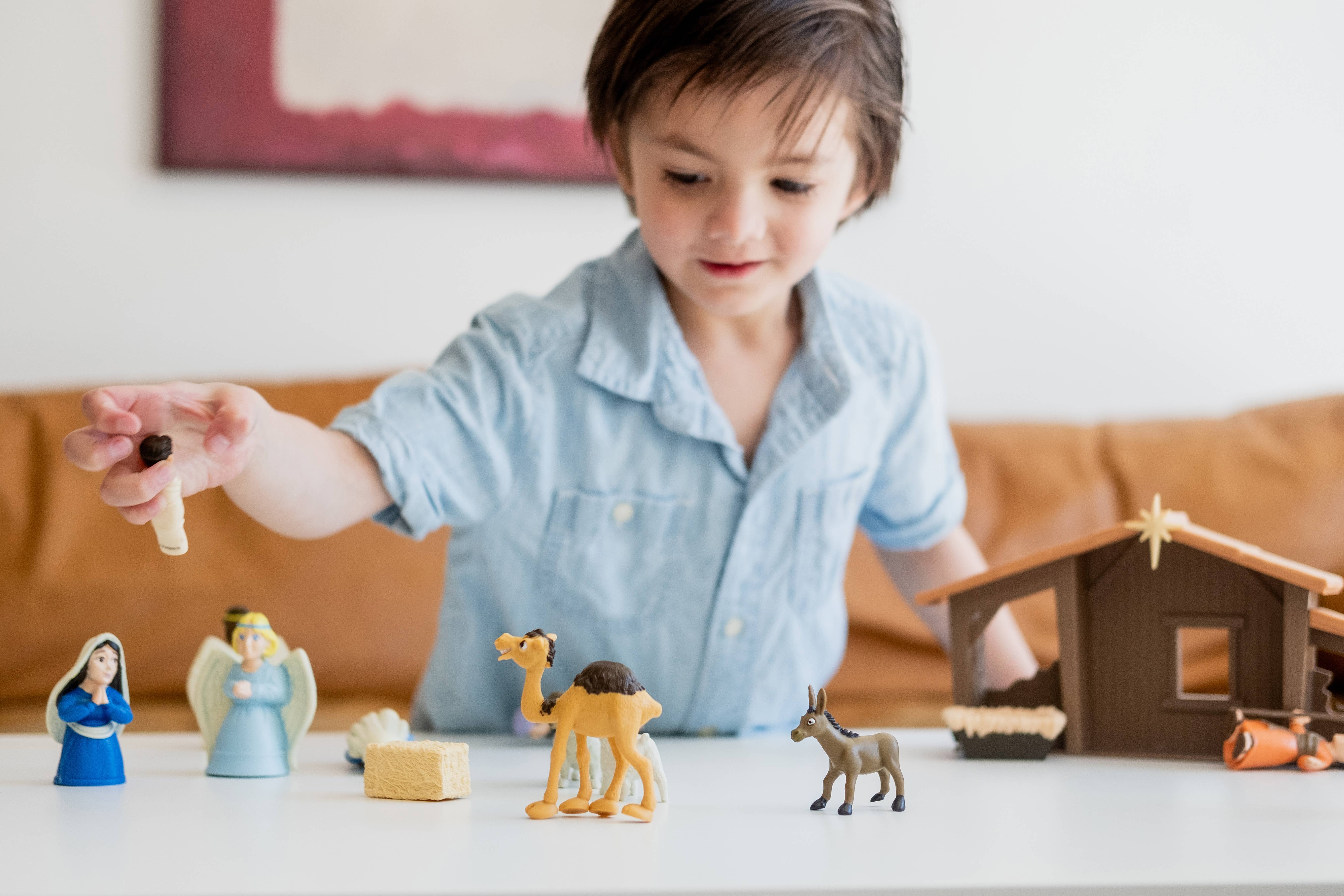 Cactus Game Design - Wholesale Toy Set - Kids - Nativity Playset for Children3