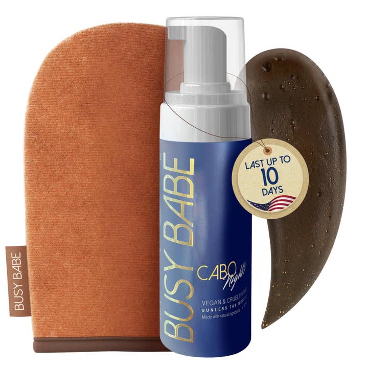 Nuits Cabo avec gant inclus pour la vente par Busy Babe Sunless