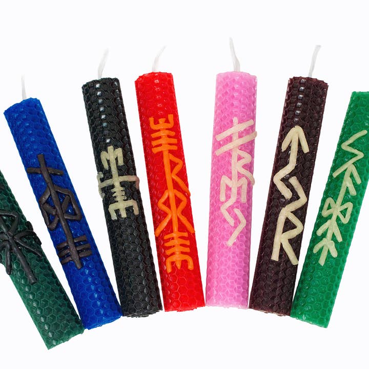 Vela de bindruna para los dioses nórdicos - cera de abejas para venta al por mayor de Oreamnos Oddities