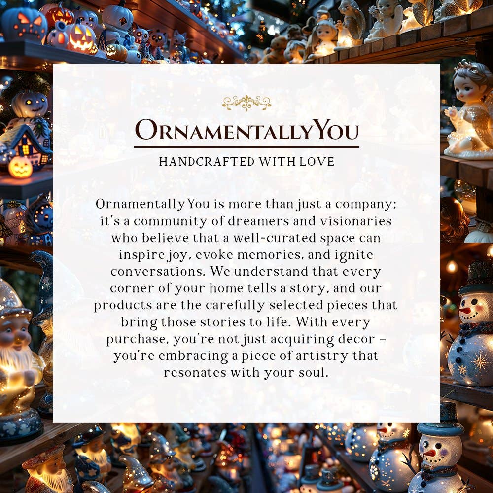 OrnamentallyYou - Wholesale Decoratief beeldje - Plague Doctor Creepy Home-beeldje, 8" LED Haunted Halloween3