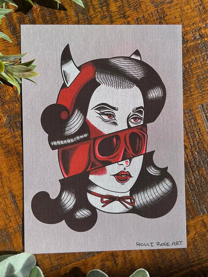 Sliced Print for wholesale by Holli Rose Art