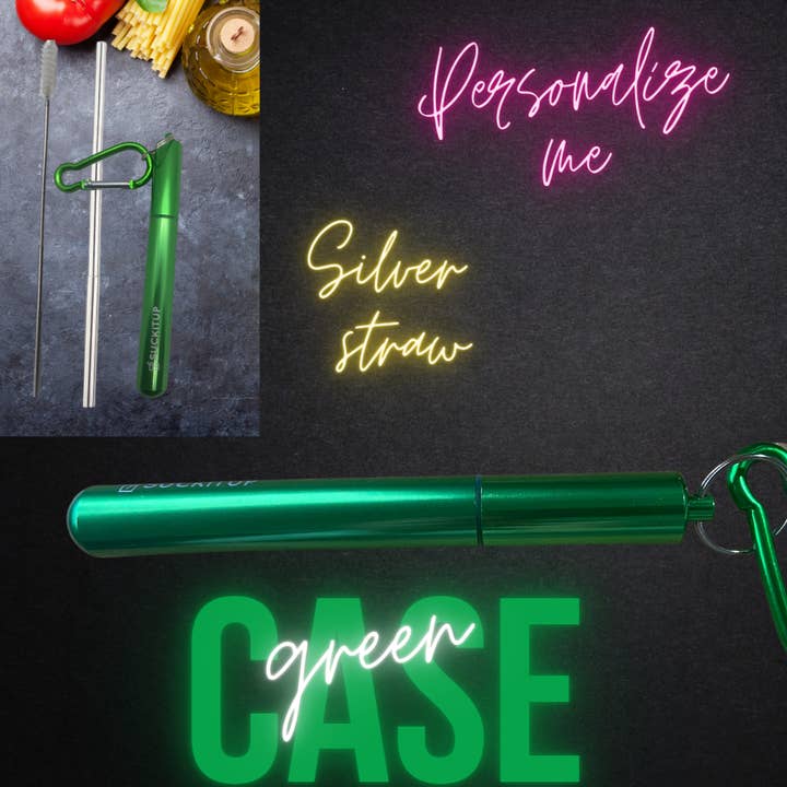 Suck It Up Straws - Wholesale Drinking straw - 3n1 Telescopic Straws with Case and Telescopic Cleaning Brush30