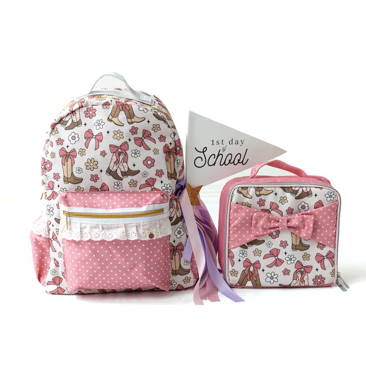 Bree Backpack - Boots & Blossoms for wholesale by Cheeky Plum