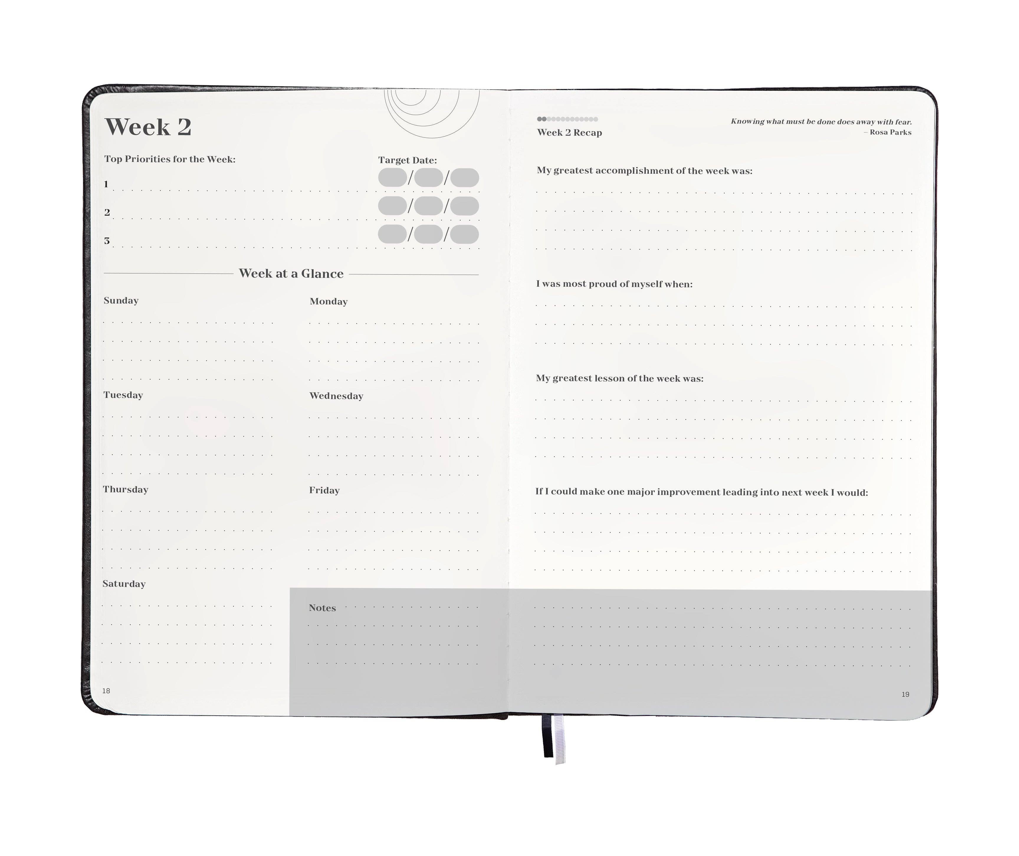 The One Day Co. - Wholesale Planner - Tenacious Teal4