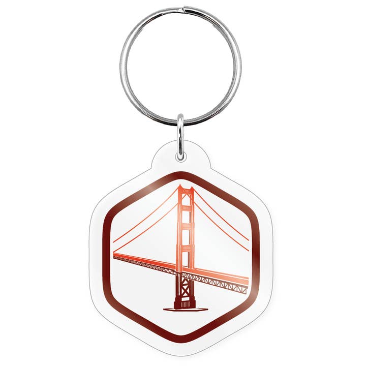Morris Magnets - Wholesale Keychain - Unisex - Keychain - San Francisco Bridge 3