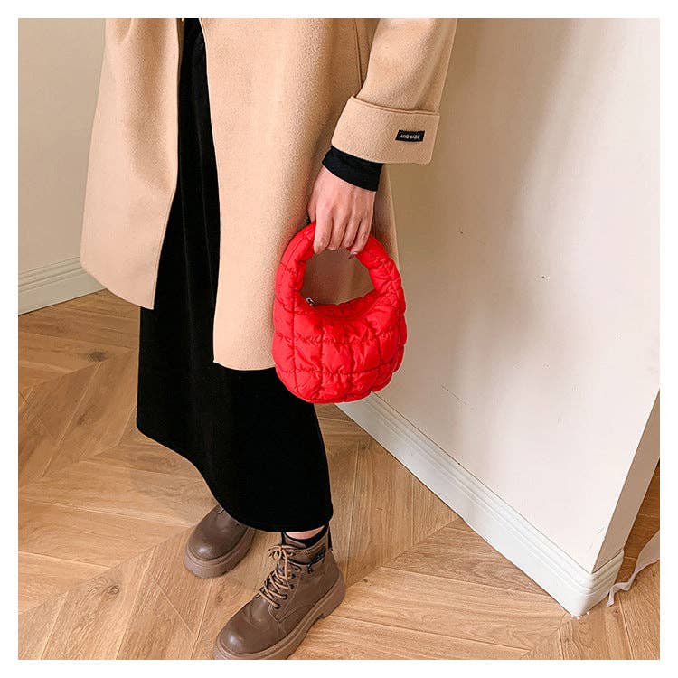 Dipped Shop – wholesale Shoulder bag – women's – Solid Color Cloud Bag Cute Mini Handbag DP684527