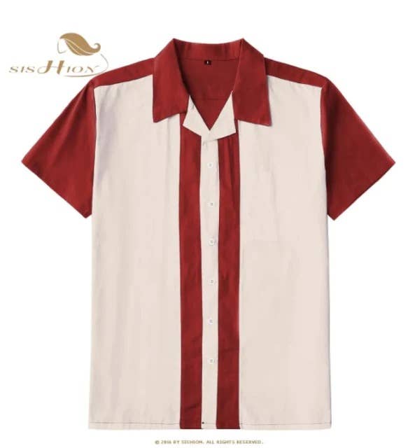 Vanida Dang - Wholesale Button Down Shirt - Unisex - Rock bowling13