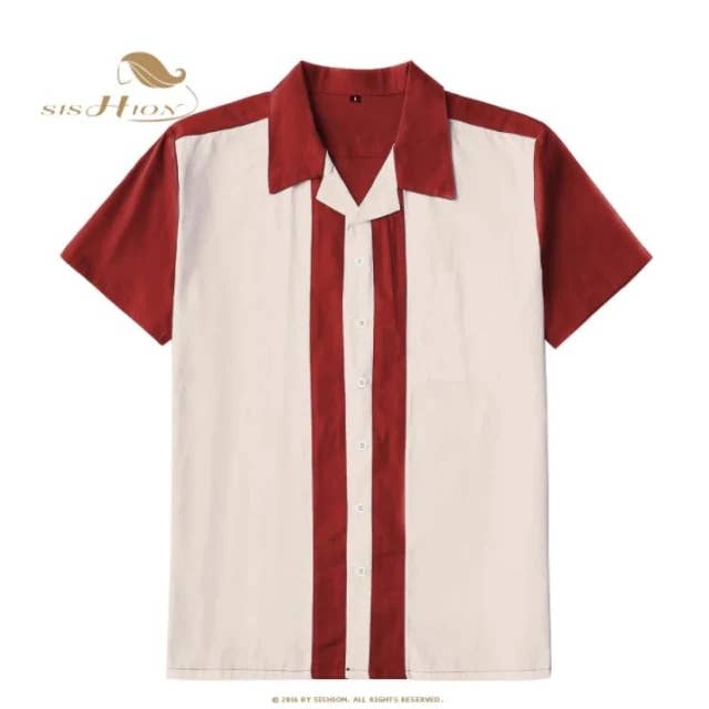 Vanida Dang - Wholesale Button Down Shirt - Unisex - Rock bowling13