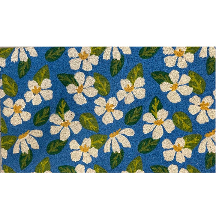 Scattered Daisies Coir Doormat 18 x 30 for wholesale by Briarwood Lane
