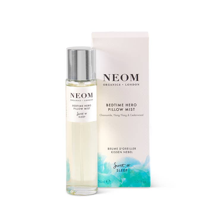 Neom Wellbeing - Wholesale Room & Linen Spray - Bedtime Hero Pillow Mist 30ml