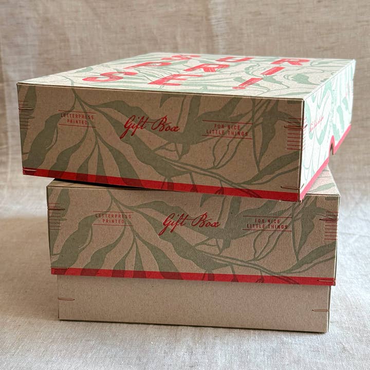Togethery - Wholesale Gift Box - Gift box (empty) / Surprise! / Letterpress printing7